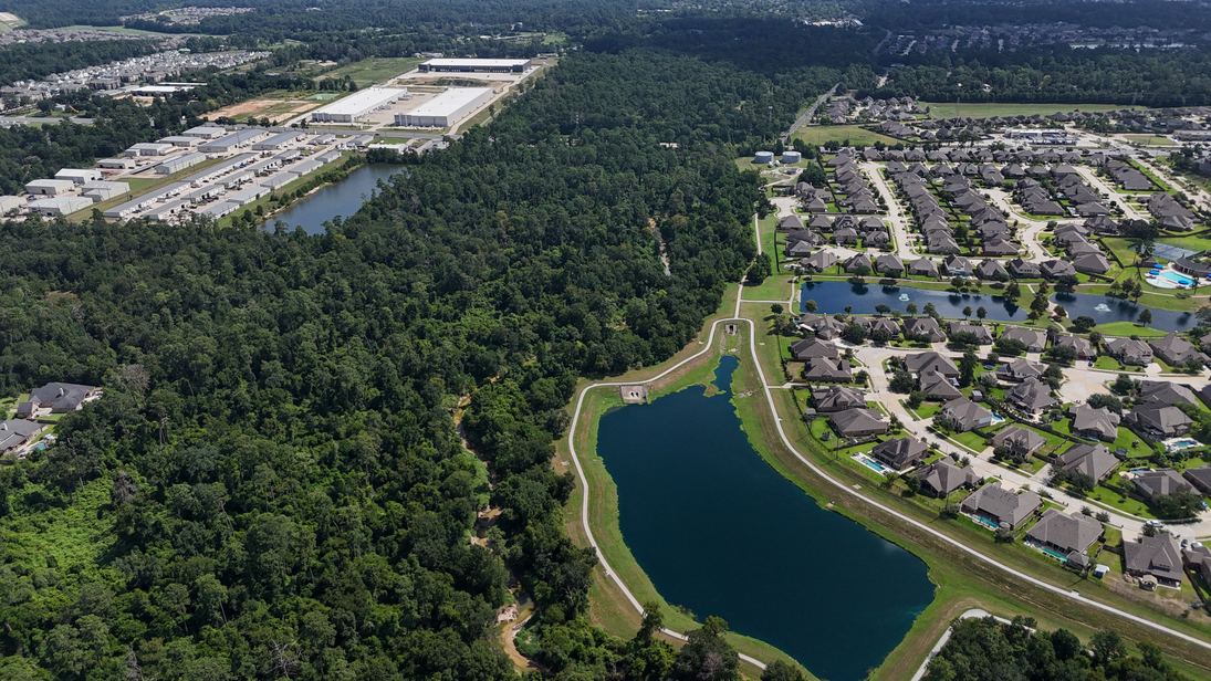 Residential Detention Pond, Houston, TX